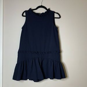 Romper with ruffle detail